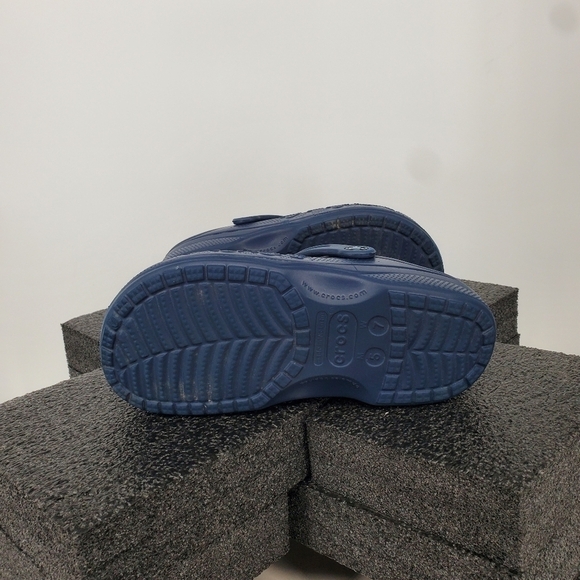 Crocs Baya Lined Clog Navy Men 5 Women 7 Shoes Blue - Picture 15 of 16